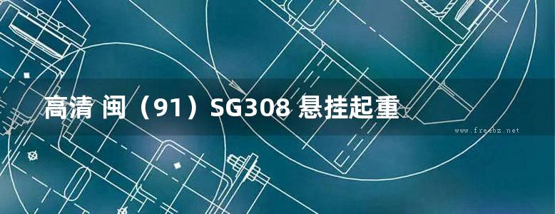 高清 闽（91）SG308 悬挂起重机葫芦轨道联结